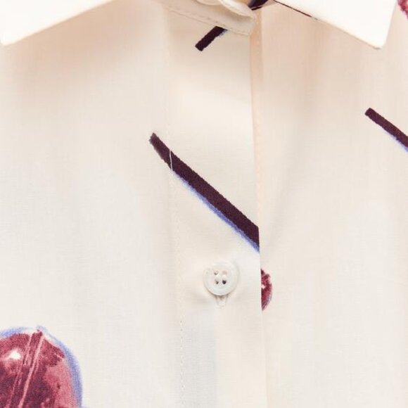 ZARA SS24 PRINTED POPLIN SHIRTDRESS ZW COLLECTION 3089/144 019/320 - Picture 8 of 11